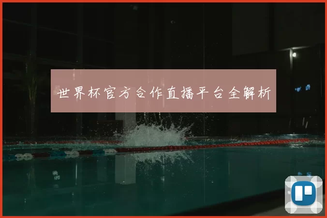 世界杯官方合作直播平台全解析