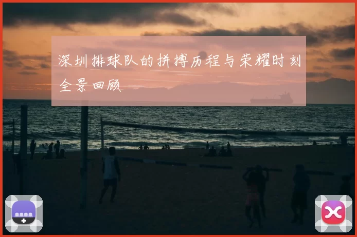 深圳排球队的拼搏历程与荣耀时刻全景回顾