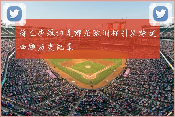 荷兰夺冠的是哪届欧洲杯引发球迷回顾历史纪录